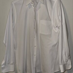 Classic White Men's Shirt
